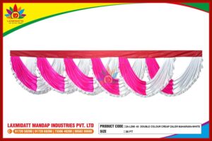 ZA-LDMI-05 Double Colour Creap Zaler (Maharani + White)